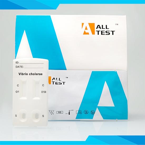 Швидкий тест на антиген холерного вібріона O1/O139 комбо, касета (кал) ,Alltest